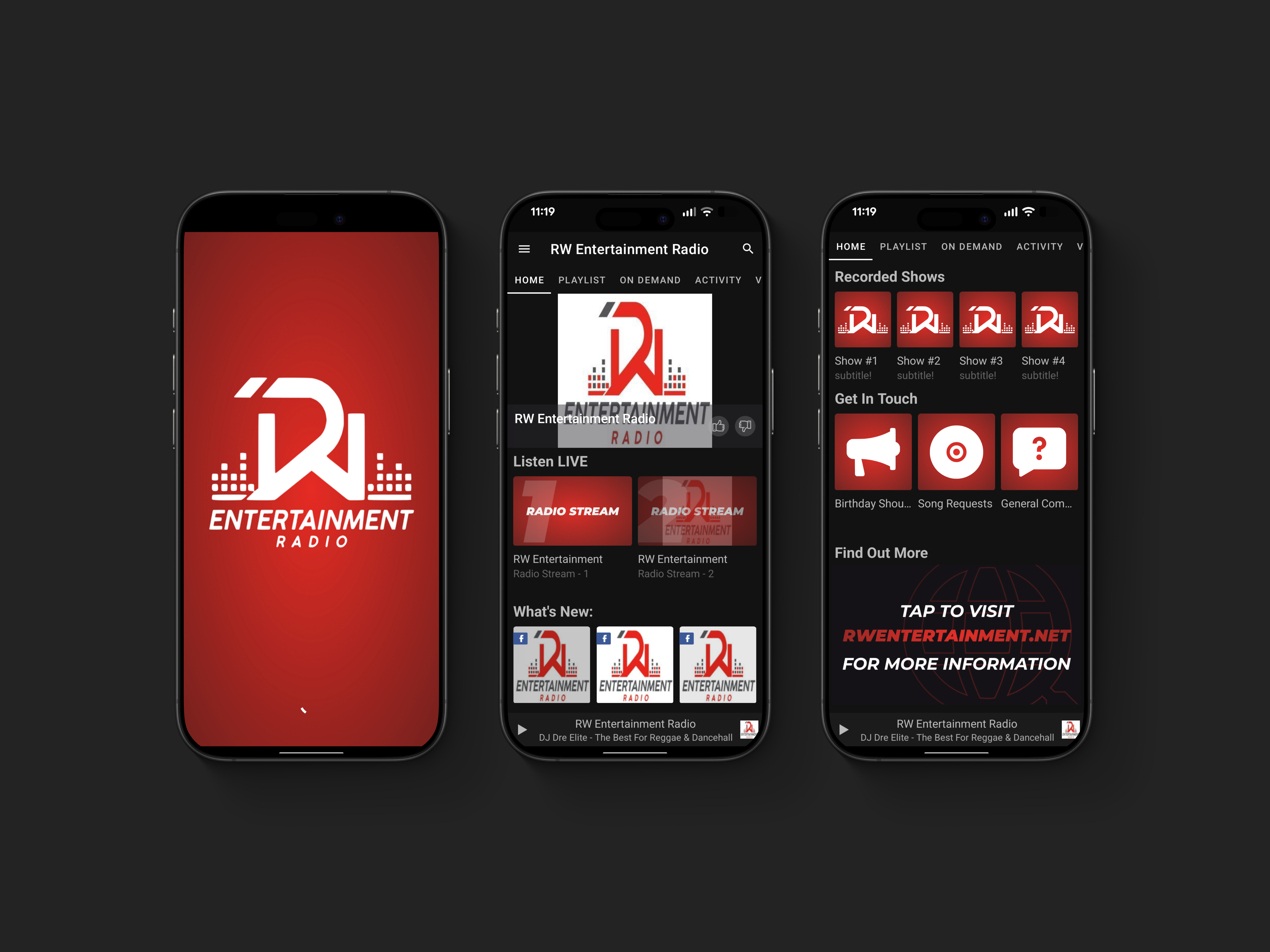 RW Entertainment App